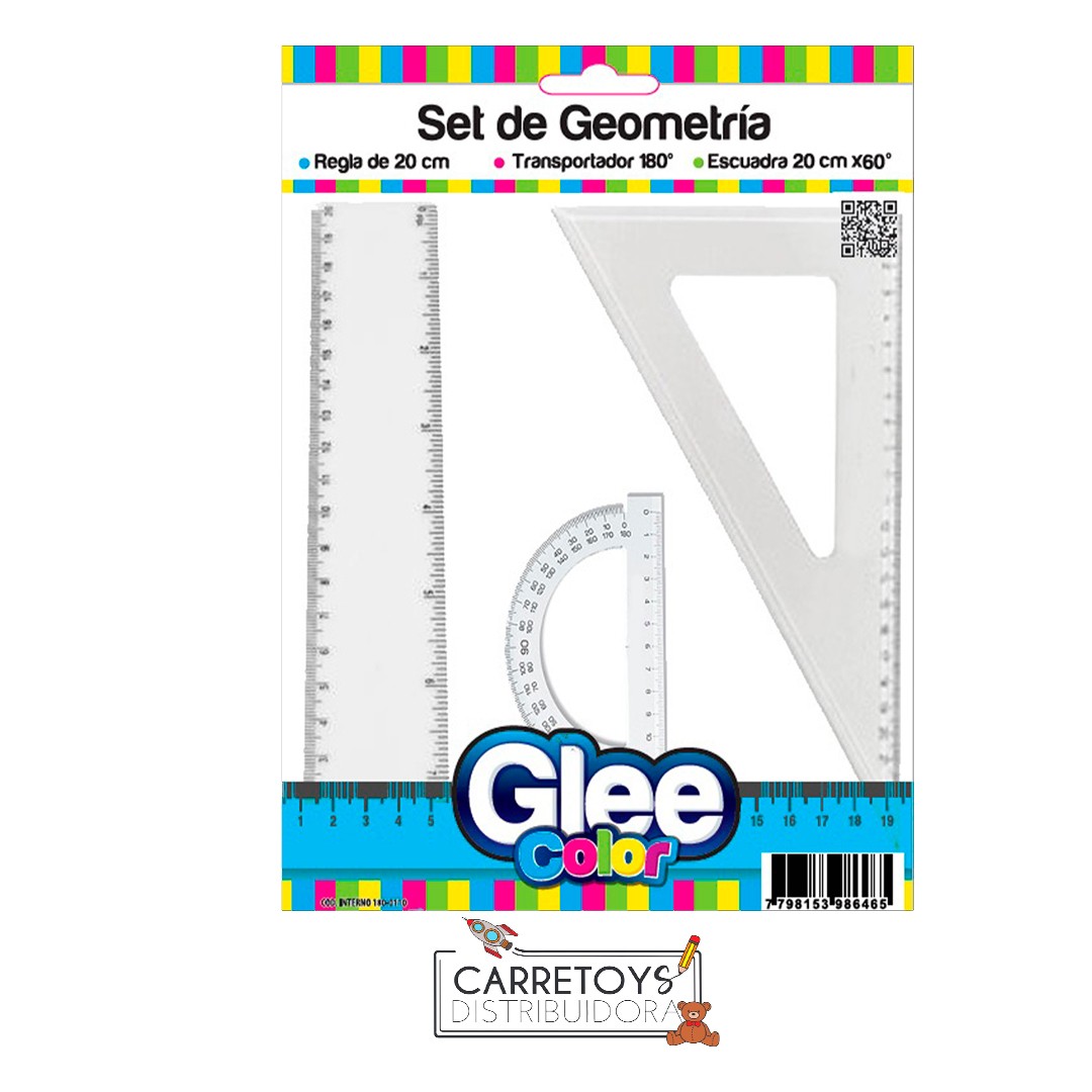 set-geometria-20cm-glee-liggo