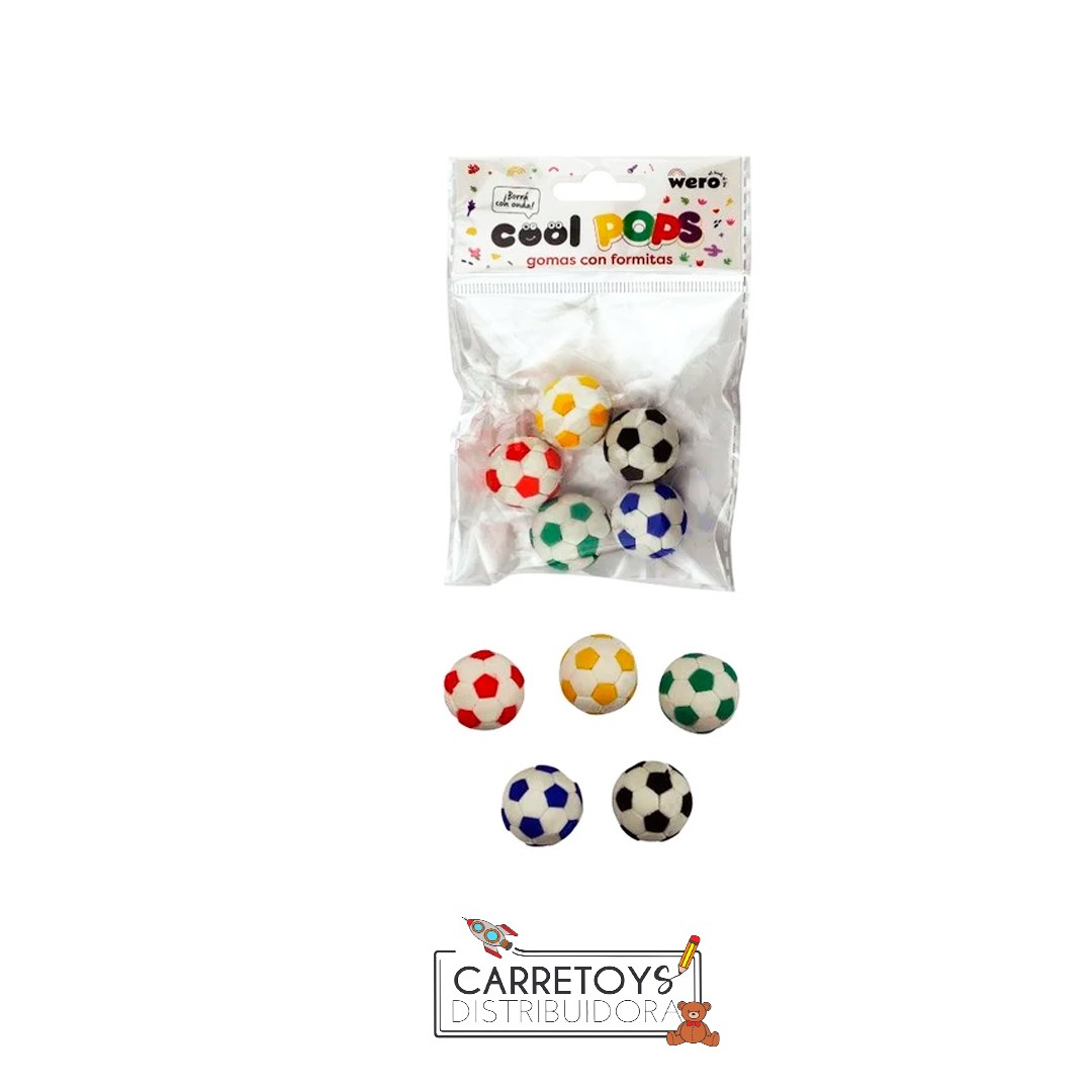 gomas-3d-pelotas-x5-wero