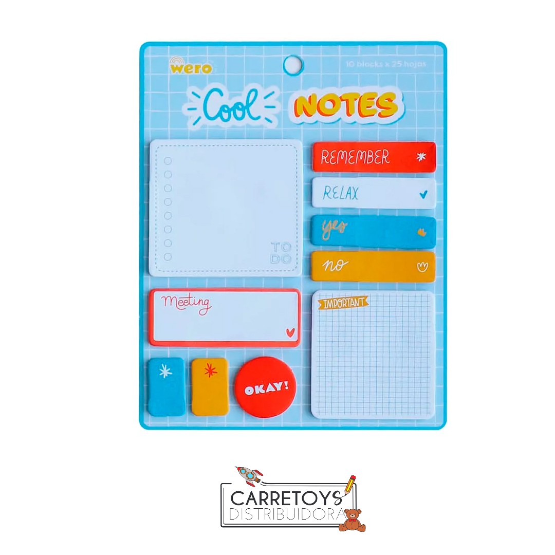 nota-adhesiva-cool-notes-celeste-wero