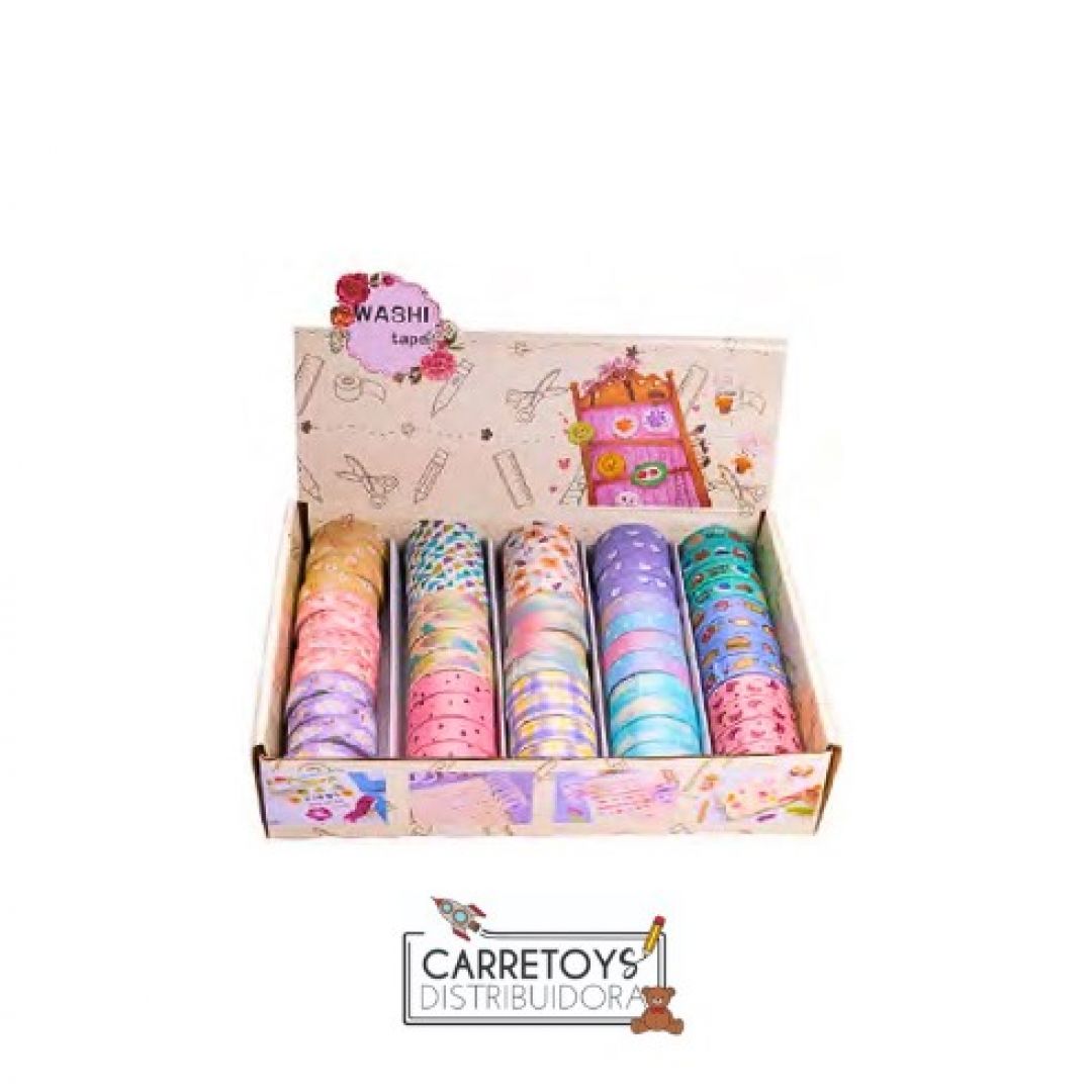 cinta-washi-tapeshiny-pastel-x60-multipaper-3038