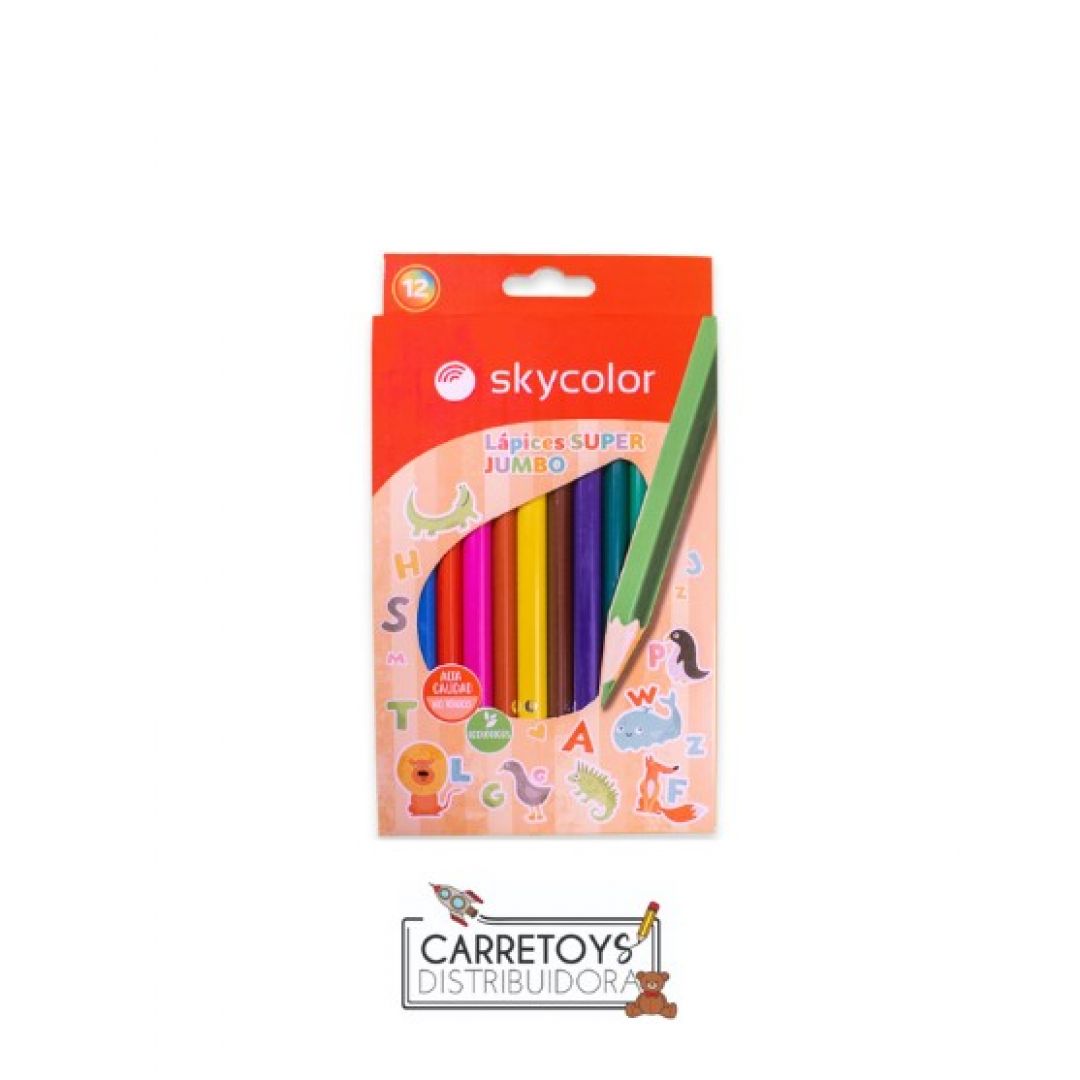 lapiz-largos-super-jumbo-x12-colores-skycolor-3361